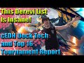 How i made top 16 with this cedh turbo derevi list  tournament reportdeck tech