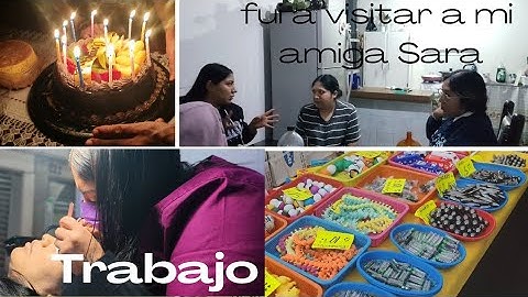 Fui a visitar a mi amiga Sara 🫂🌹/festejamos sus cumpleaños a mi cuñada 🎂