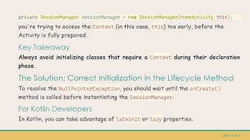 Solving the NullPointerException in Android Development: A Beginner’s Guide