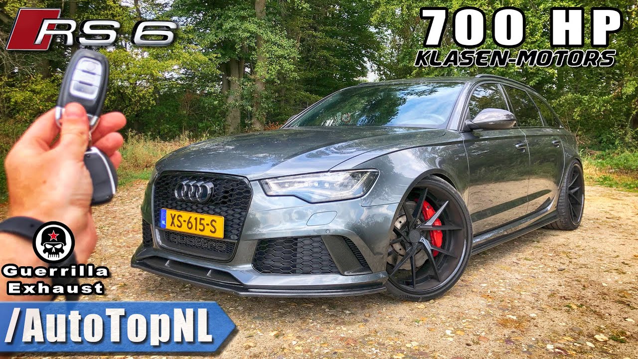 700HP AUDI RS6 Klasen REVIEW POV on AUTOBAHN (No Speed Limit) by AutoTopNL