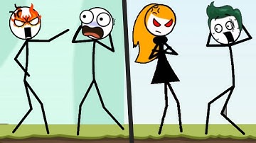 MR LONG LEGS vs THIEF PUZZLE - New Levels Max UPDATE Satisfying STICKMAN Gameplay Android/ios