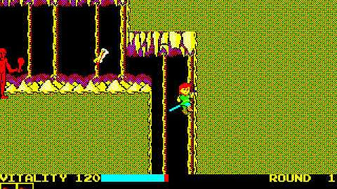 Dragon Buster VIDEO FOR SHARP X1 FROM http craig anderson themes weebly com