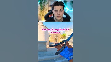 Dust2 Fastest Long Rush Ct Smoke😶‍🌫️