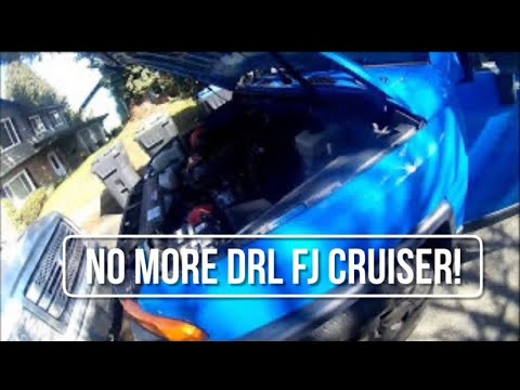 How To Disable Fj Cruiser Daytime Running Lights Youtube