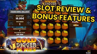 Gold Digger Mines Slot Review, Bonus Features & More! screenshot 5