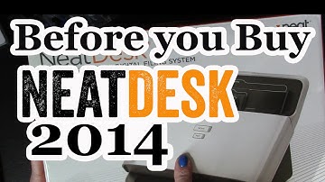 NeatDesk Scanner Review 2014 - What you should know.