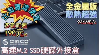 平價高速M.2 SSD外接盒來襲!! 輕鬆體驗946MBs 這裡買版竟然 ... 