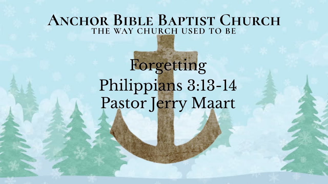 Forgetting | Philippians 3:13-14