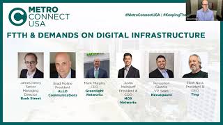 MetroConnect 2021 Panel  Fiber To The Home & demands on digital infrastructure
