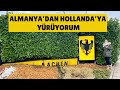 Almanya'dan Hollanda'ya Yürüyerek Geçiyorum. Almanya'nın Sınır Şehri Aachen.