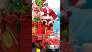 Blaze &amp; SpongeBob Toys Help Santa Deliver Gifts 🎁 | Toymation #shorts
