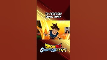 This is how to sonic sway in dragon ball sparking zero #dragonballsparkingzero #sparkingzero