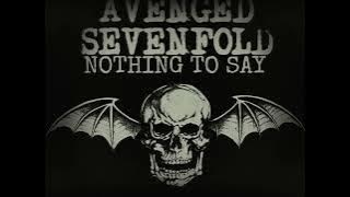Avenged Sevenfold (Nothing To Say) Official Audio Feat SLASH