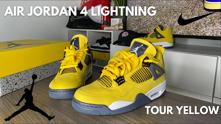 Air Jordan 4 Lighting Tour Yellow 2021 On Feet Review