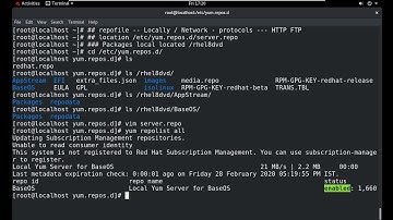 RHCSA Chapter 14 V1 Installing and Updating Software Packages in RHEL8 | YUM Repository | RPM