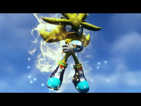 Sonic Frontiers - Silver + Super Silver (Mod) Vs Giganto