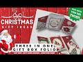 🌟BRAND SPANKING NEW VIDEO🌟 this easy craft TICKS ALL THE BOXES!!/gift box folio