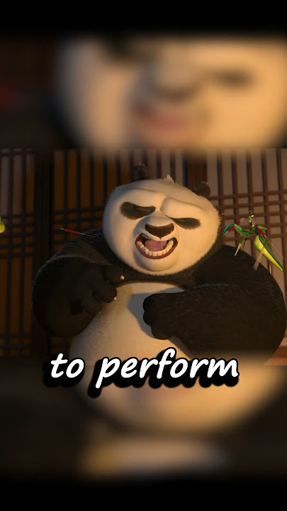 Kung Fu Panda Acupuncture Face