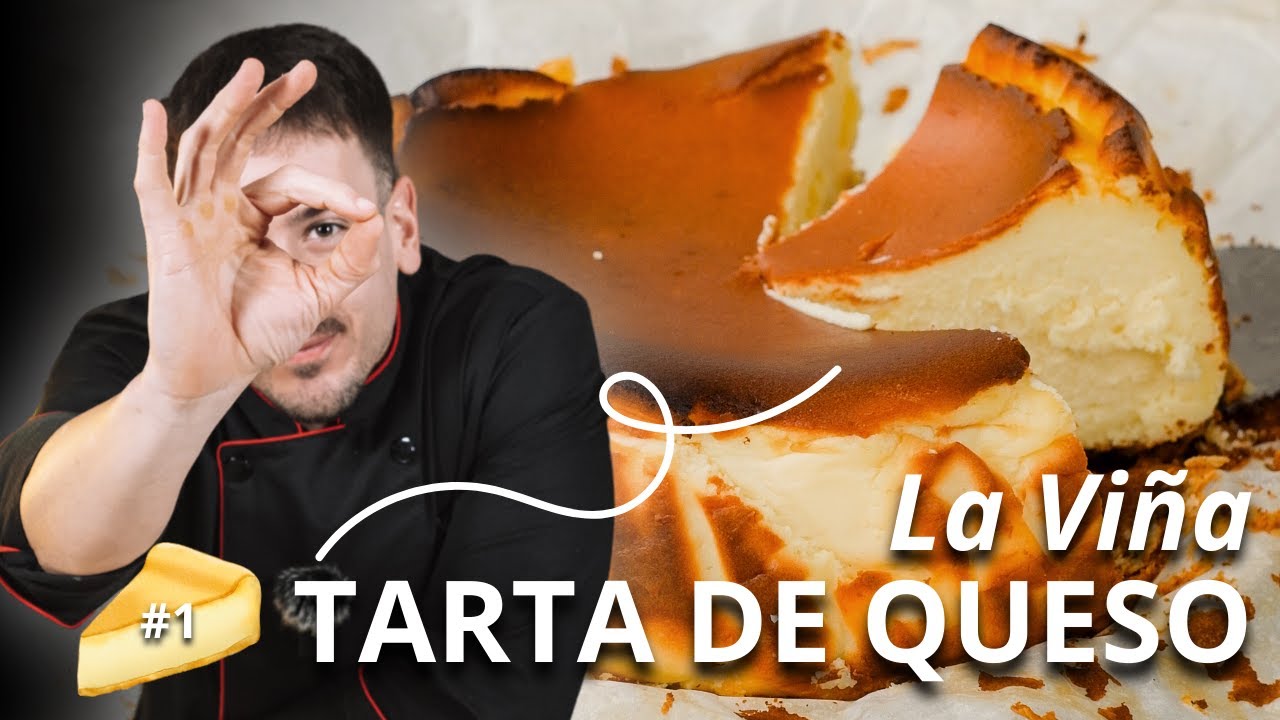 La Mejor Tarta de Queso La Viña - Receta Original Paso a Paso con los Mejores Secretos