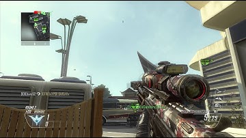 COD Black Ops 2 - Combat Axe Across Map Kill By GHKOO1