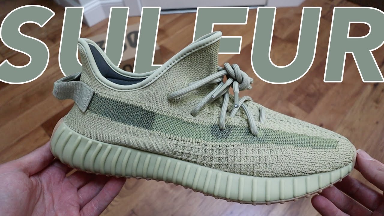 YEEZY 350 V2 SULFUR REVIEW + ON FEET 
