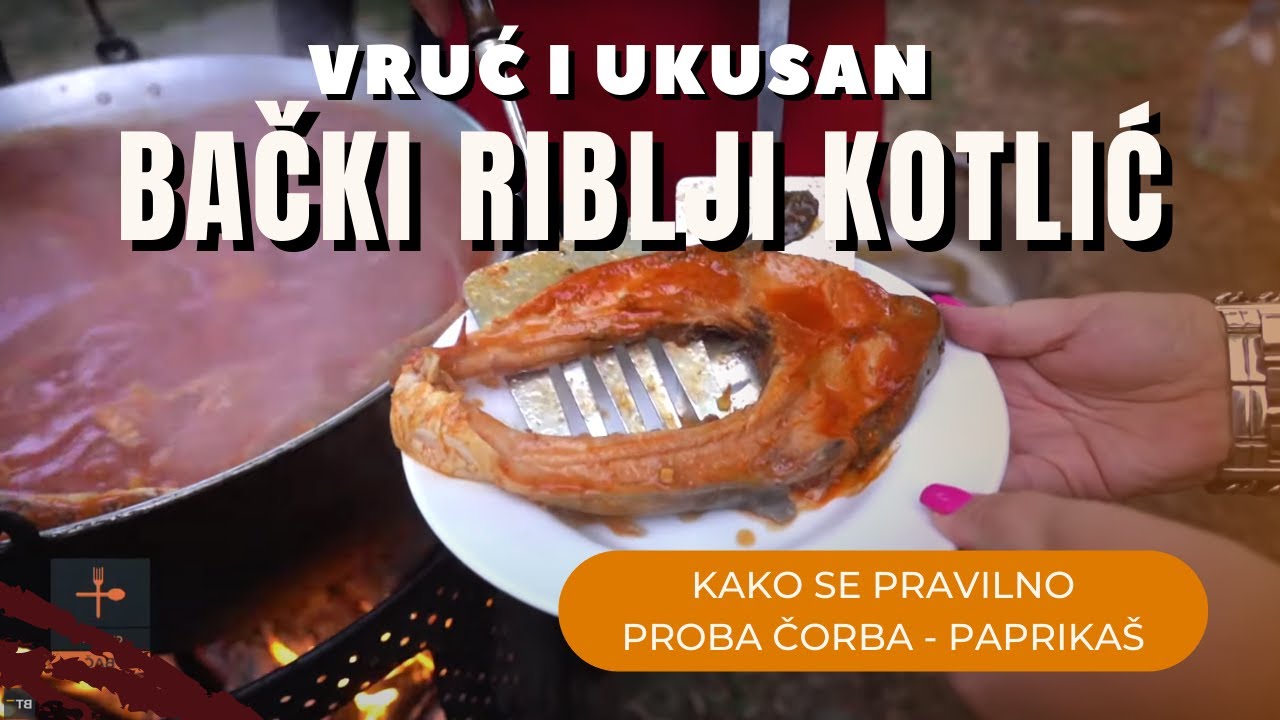 Skrivena čarda, riblji PAPRIKAŠ i armija GURMANA U BAČU, gde se i po 6 dana i 6 jede i pije | GURMAN