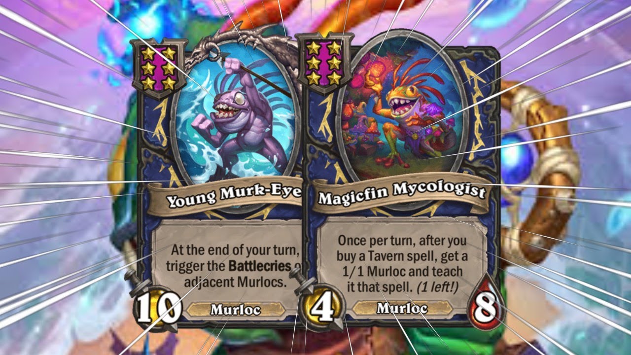 INSANE END OF TURN MURLOCS IS BACK?! | Hearthstone Battlegrounds