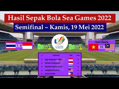Hasil Semifinal Sea Games 2022 Hari Ini: THAILAND vs INDONESIA | Sepak Bola Sea Games 2022