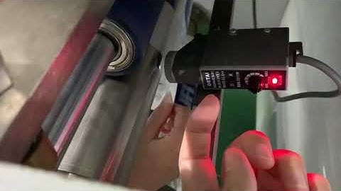 eyesensor mark how to setting 1 for vertical machine and flow wrapper machine