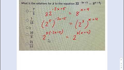 Intermediate Algebra: Exponential and Logarithmic Equations -- 1