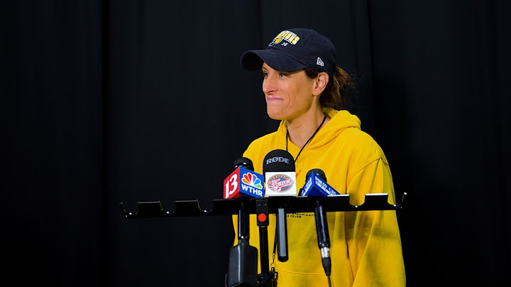 Practice Media Availability: Aari McDonald Settling In, Caitlin Clark Nearing Return
