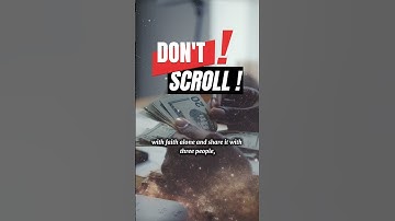 DON’T SCROLL! This Video Will CHANGE Your Life #christianpath #miraclemoney