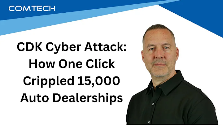 CDK Cyber Attack: How One Click Crippled 15,000 Auto Dealerships