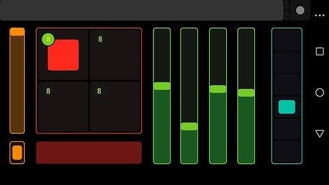 Sonic Pi Live Looper on touchOSC in Action