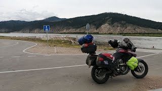 Great motorcycle trip, going to Vladivostok.  Мотопутешествие Тюмень-Владивосток-Тюмень. Часть 1.