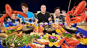 Đại Tiệc Hải Sản Tôm Hùm Ăn Mừng Khoa Cá Mập Chính Thức Là Thành Viên Của Team Mập Food