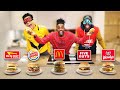 GUESS THAT FAST FOOD BURGER! *Blindfold Taste Test*