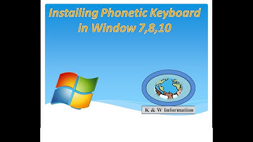 How to Install Urdu Phonetic Keyboard for Windows7/8/10?How to Download Urdu Phonetic Keyboard