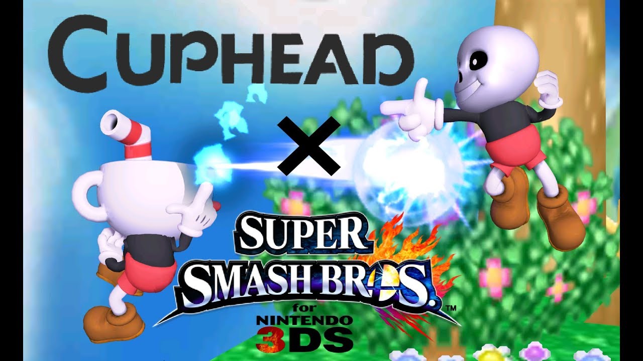 Super Smash Brothers For Nintendo 3ds Mods Cuphead Port - YouTube
