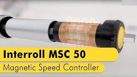 Interroll Magnetic Speed Controller MSC 50
