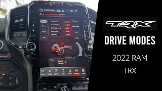 Drive Modes of the 2022 RAM TRX screenshot 5