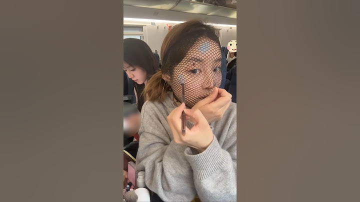 비행기에서 절대 화장하면 않돼는 이유 ! ✈️ #makeuptutorial #길화장 #길화걸