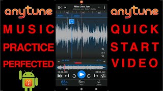 Anytune on Android - Quick Start Video - More than a music speed changer screenshot 4