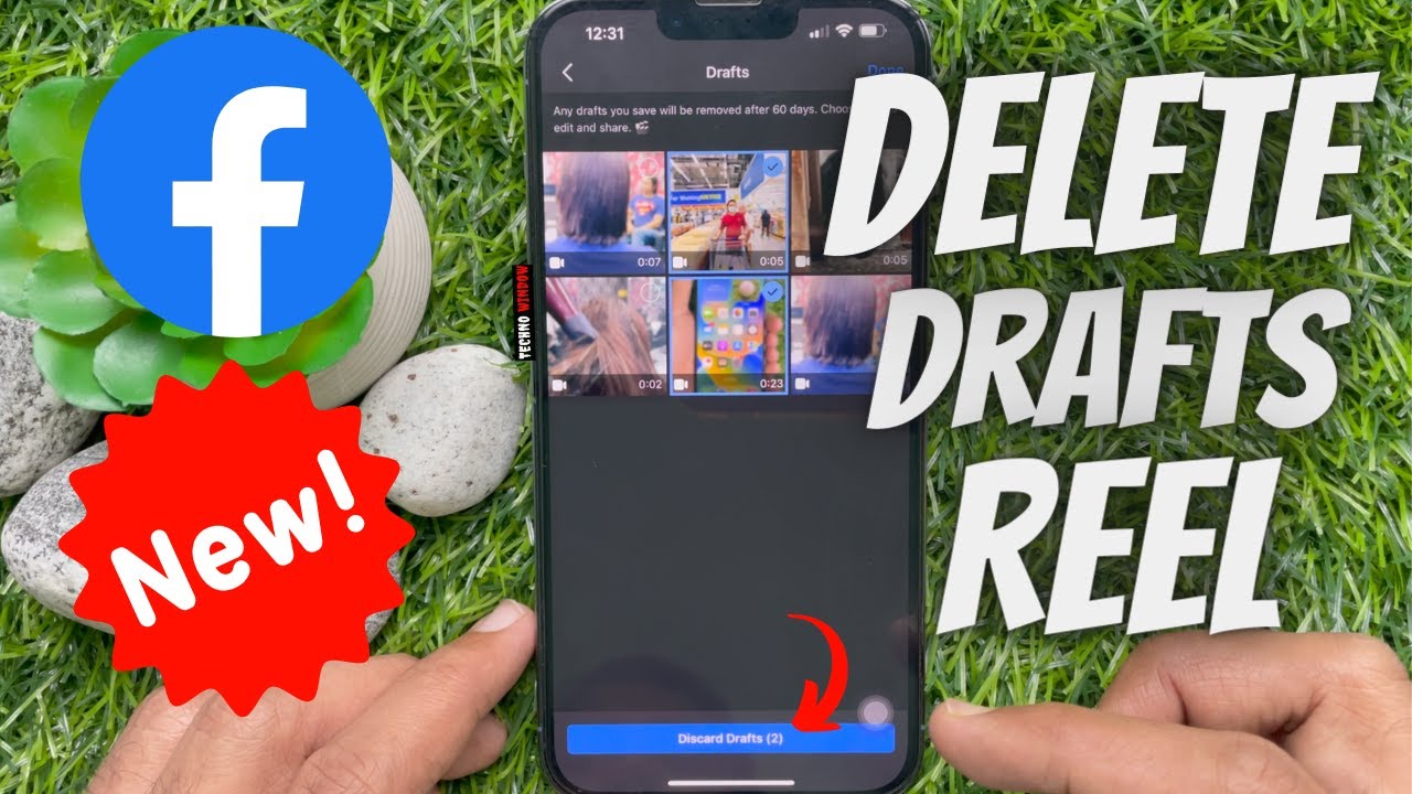 How to Delete Reel Drafts on Facebook