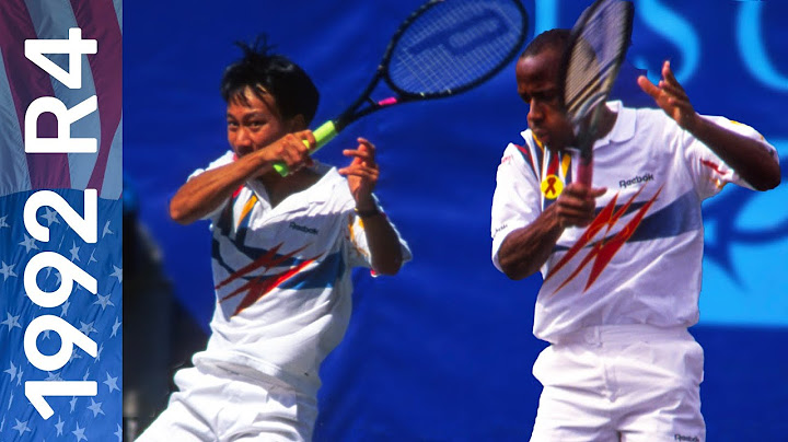 Michael Chang vs Mal Washington in a five-set thriller! | US Open 1992 Round 4