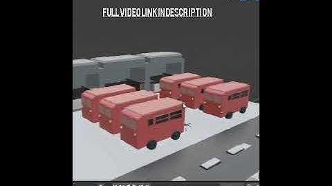 bus stand 3d model in blender #blender #3dmodel