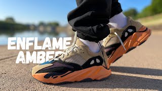 Save Your MONEY! Yeezy 700 Enflame Amber Review & On Foot