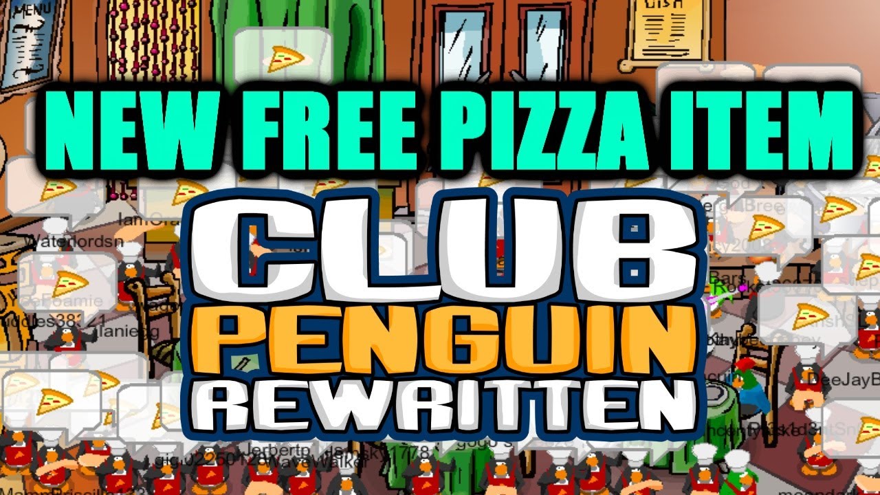 New Free Pizza Slice Item Location | Club Penguin Rewritten