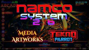 TeknoParrot  | System 2x6 Media Artworks Update | RetroFE