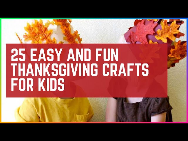 Amazing November Crafts for Preschoolers 3 sddefault